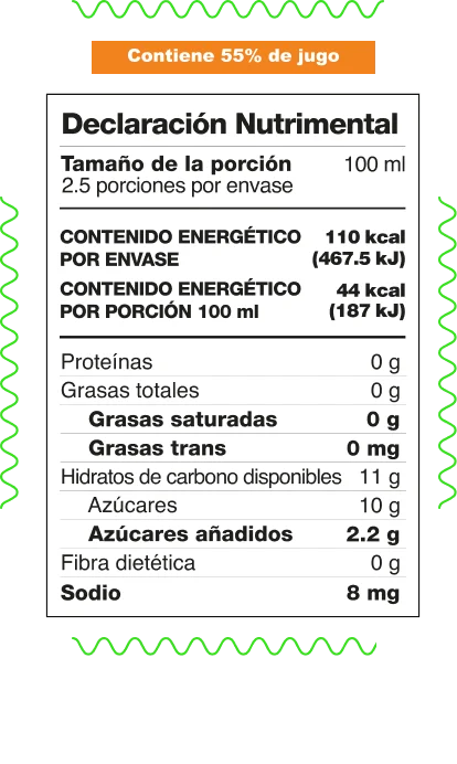Ficha Nutrimental
